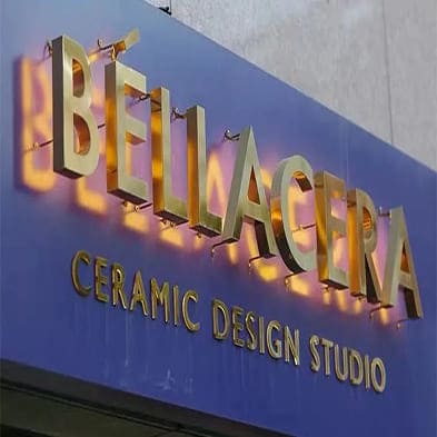 3d letters signage